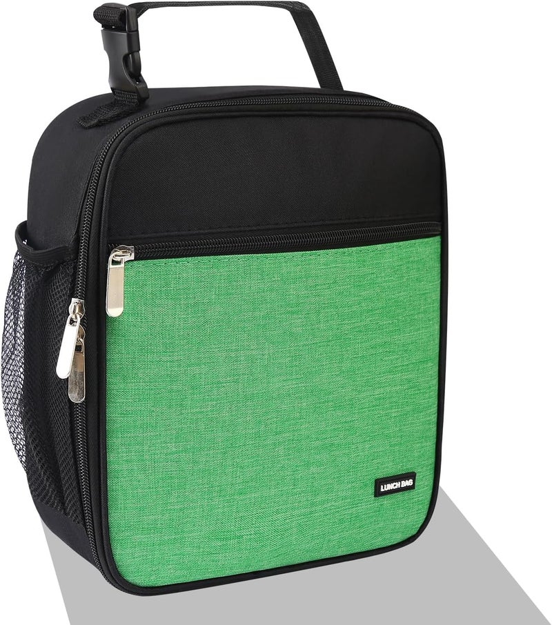 Lovoeo AYEANY Lunch box Lunch bag for men women Lunchbox Lunch bags Insulated Lunch bag Lunch box cooler (Thicken green), Large - Image 1